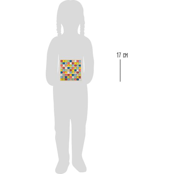 Lesene barvne kocke sudoku Small Foot