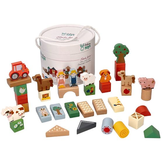 Lesene kocke - Pustolovščina na kmetiji
