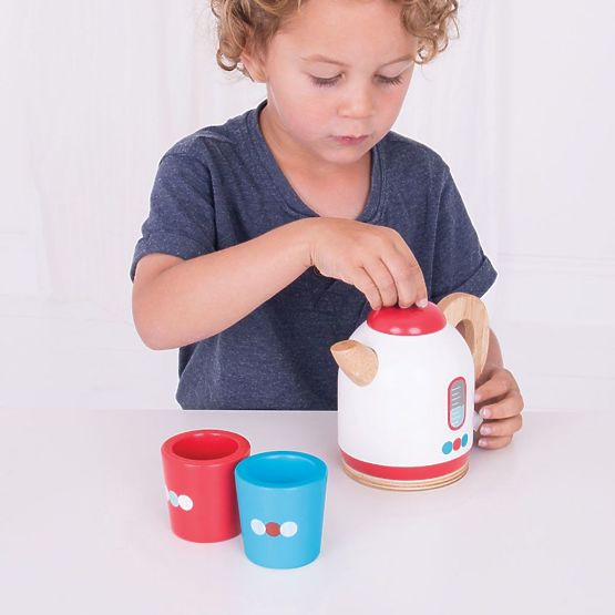 Leseni čajnik Bigjigs Toys