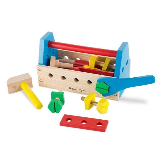 Leseni gradbeni set Melissa & Doug
