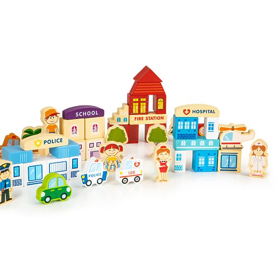 Leseni komplet - Fun city 120 kosov