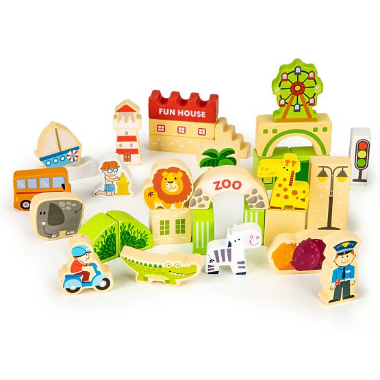 Leseni komplet - Fun city 120 kosov