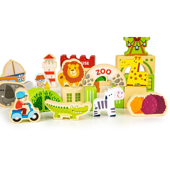 Leseni komplet - Fun city 120 kosov