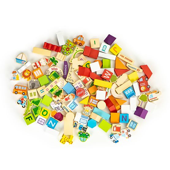 Leseni komplet - Fun city 120 kosov