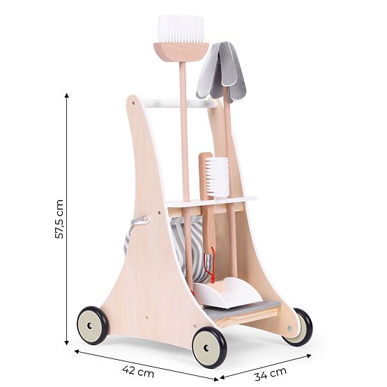Leseni komplet za čiščenje ECOTOYS