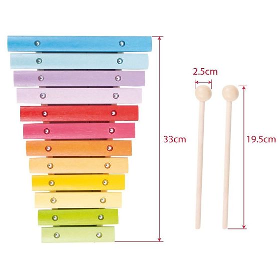 Leseni ksilofon Bigjigs Toys