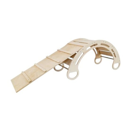 Lesen Montessori tobogan Lilac - naravni