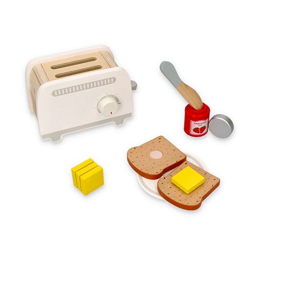 Leseni siv toaster igrača za otroke