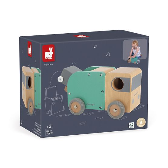 Leseni smetarski tovornjak Janod Bolid