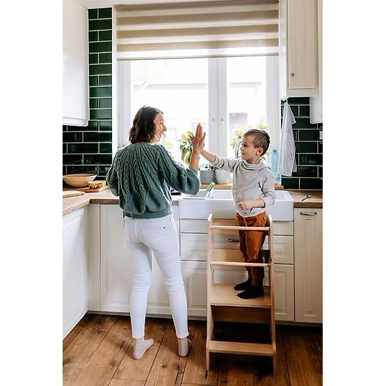 Leseni stolp NTS - naravni les