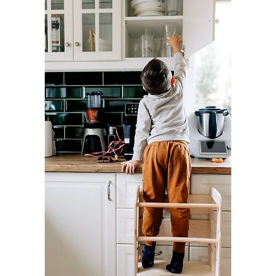 Leseni stolp NTS - naravni les