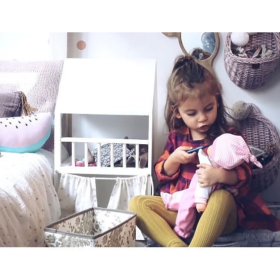 LILU Proutěný košík na stěnu