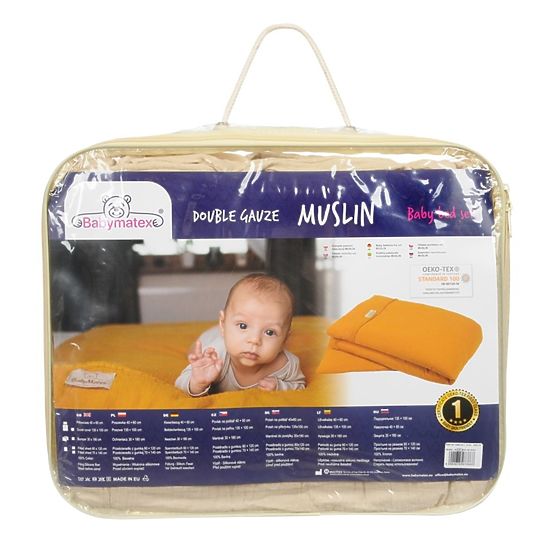 Listi iz muslina 135x100 + 40x60 bež