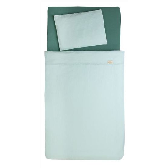 Listi iz muslina 135x100 + 40x60 mint