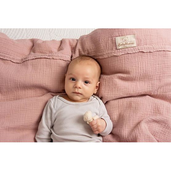 Listi iz muslina 135x100 + 40x60 roza