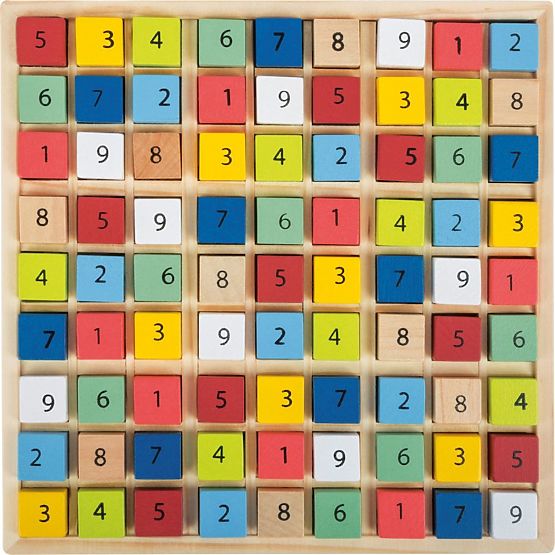 Logična igra - Barvni sudoku