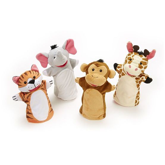 Maňáscí Zoo - set 4 kos