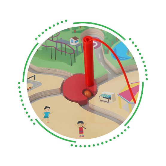 Magnetna labirintna igra za otroke ECOTOYS