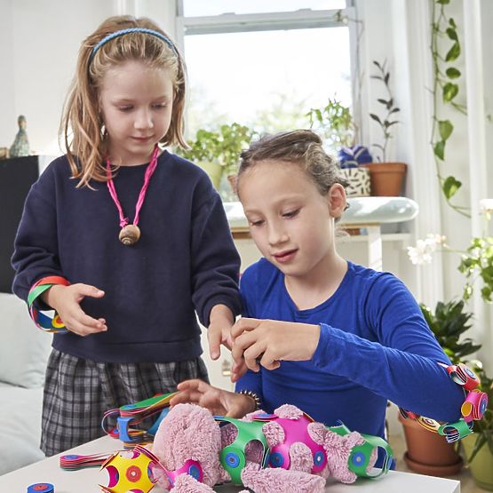 Magnetne kocke Clixo Super Rainbow, 60 elementov