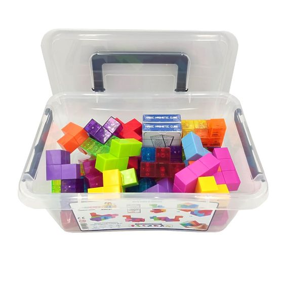 Magnetne kocke Magic Magnetic Cubes, 56 elementov