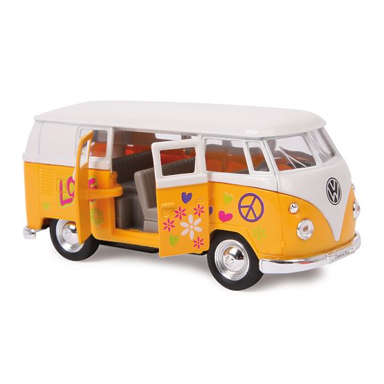 Mali kovinski model avtomobila Model avtomobila VW62 Klasični avtobus