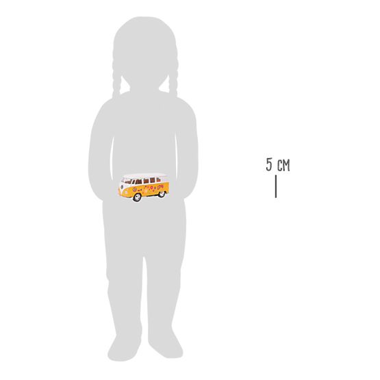 Mali kovinski model avtomobila Model avtomobila VW62 Klasični avtobus