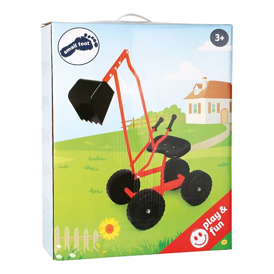 Mali nožni bager s kolesi
