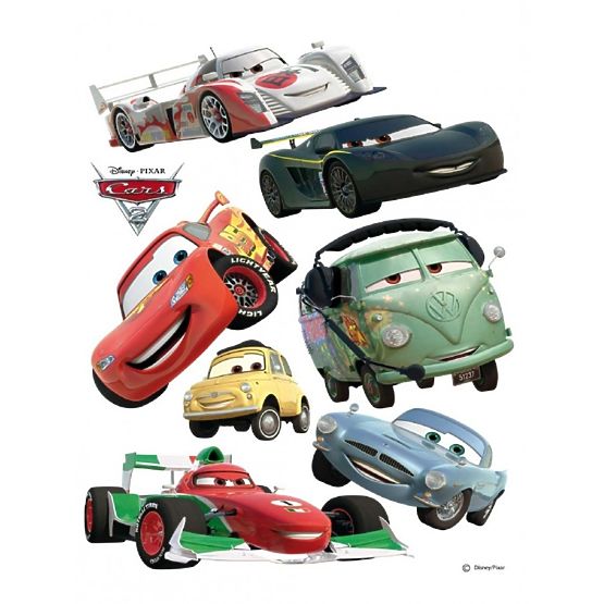 Maxi nálepka Cars