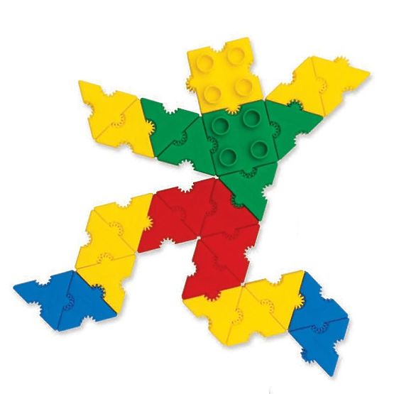 Mega komplet konstrukcijskih kock Morphun Starter, 600 kosov