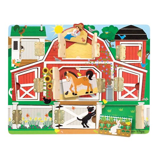 Melissa and Doug - Odpri in zapri - Uganka Skrivalnice