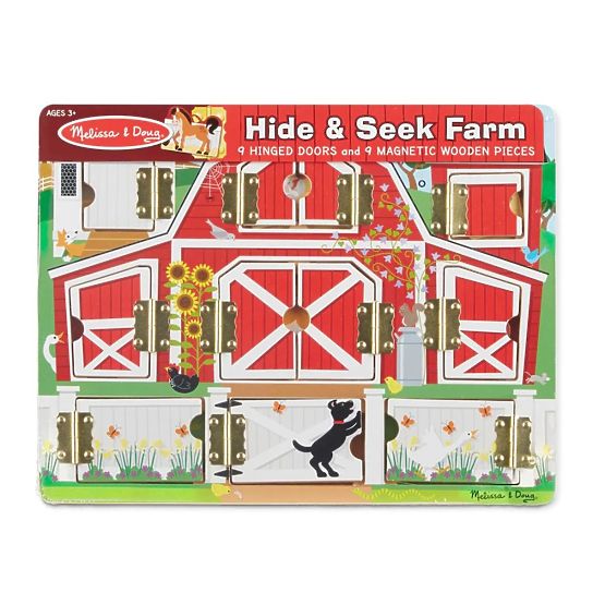 Melissa and Doug - Odpri in zapri - Uganka Skrivalnice