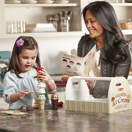 Lesena sladoledarna Melissa & Doug