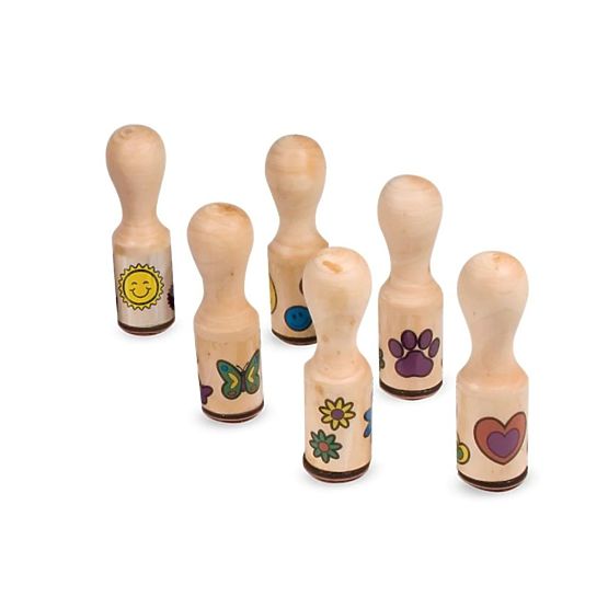 Melissa & Doug - leseni žigi v škatli