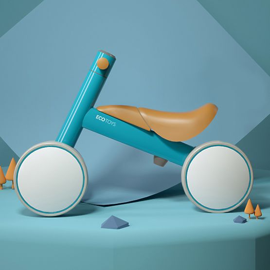 Mini Cross bouncer - modra