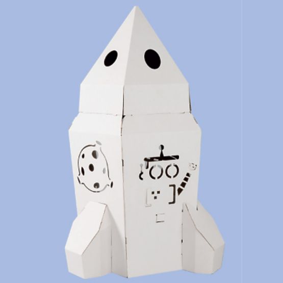 MINI kartonska raketa
