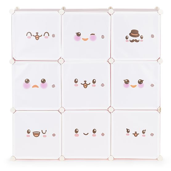 Modularna otroška omara s policami 9 polic