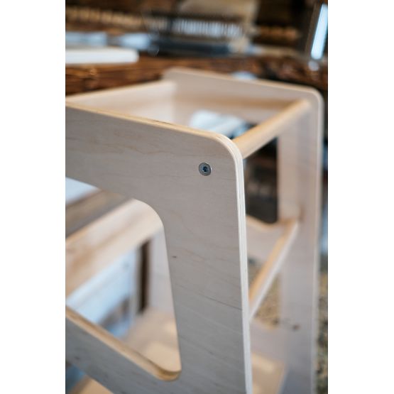 Montessori učni stolp Hugo MAXI 90 - naravni