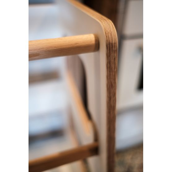 Montessori učni stolp Nora - bela