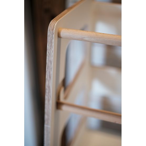 Montessori učni stolp Nora - bela