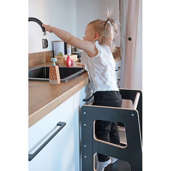 Montessori učni stolp Quadro Black