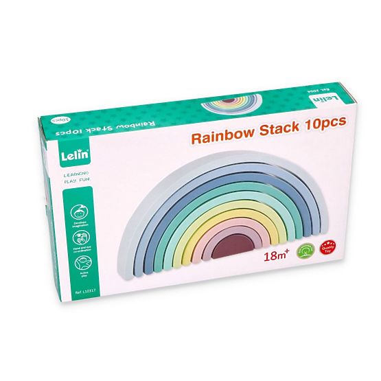 Montessori zložljiva mavrica Lili
