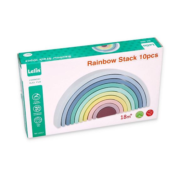 Montessori zložljiva mavrica Lili