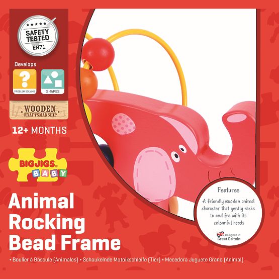 Motorni labirint Bigjigs Baby Elephant