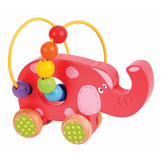 Motorni labirint Bigjigs Baby Elephant