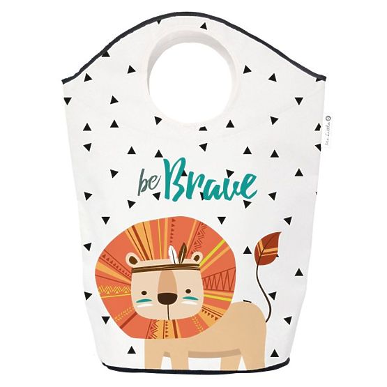 Mr. Little Fox Otroška torba za shranjevanje - Pogumen lev