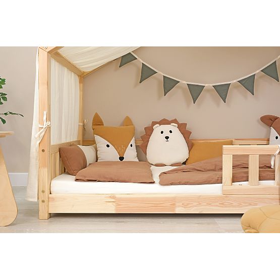 Mušelinska blazina Ourbaby 20x35 cm - toffee