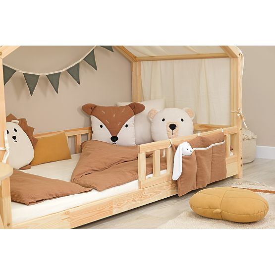 Mušelinski žep Ourbaby 30x60 cm - toffee