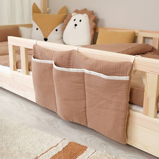 Mušelinski žep Ourbaby 30x60 cm - toffee