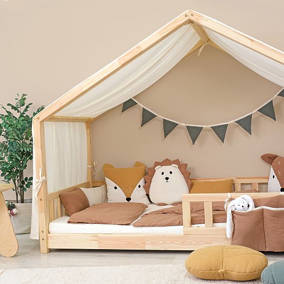 Muslinasta girlanda Ourbaby - ecru