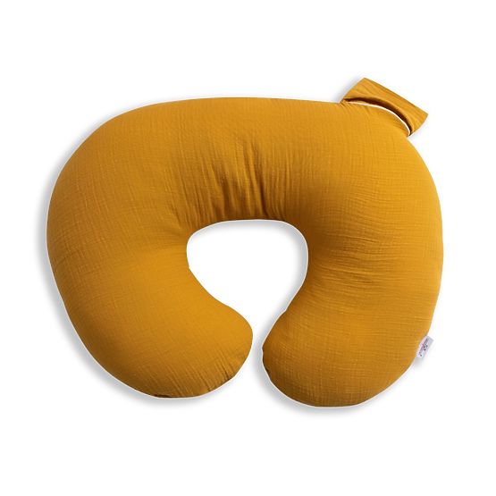 Musselin nastavljiva blazina Heavens - gorčična